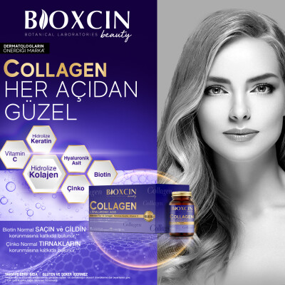 Bioxcin Beauty Collagen & Hyaluronic Acid 30 Saşe x 11 g - 10