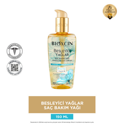 Bioxcin Besleyici Yağlar 9 Çiçek Saç Bakım Yağı 150 ml - 9