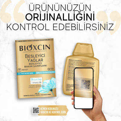 Bioxcin Besleyici Yağlar 9 Çiçek Yağı Şampuan 300 ml - 8