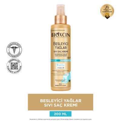 Bioxcin Besleyici Yağlar Sıvı Saç Kremi 200 ml - 7