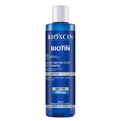 Bioxcin Biotin Şampuan 300 ml Tüm Saç Tipleri - 1