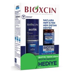Bioxcin Biotin Tablet 5000 Mg Biotin Şampuan 300ml Hediye - 1
