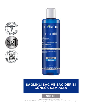 Bioxcin Biotin Tablet 5000 Mg Biotin Şampuan 300ml Hediye - 2
