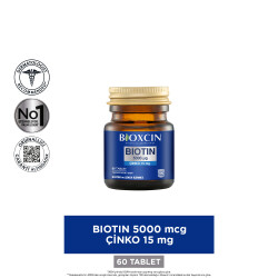 Bioxcin Biotin Tablet 5000 Mg Biotin Şampuan 300ml Hediye - 13