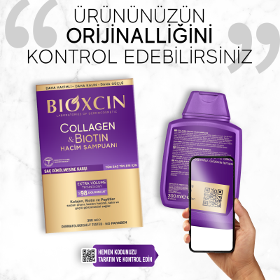 Bioxcin Collagen & Biotin Ekstra Hacim & Dolgunlaştırıcı Şampuan 300 ml - 6