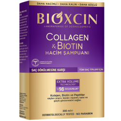 Bioxcin Collagen & Biotin Ekstra Hacim & Dolgunlaştırıcı Şampuan 300 ml - 11