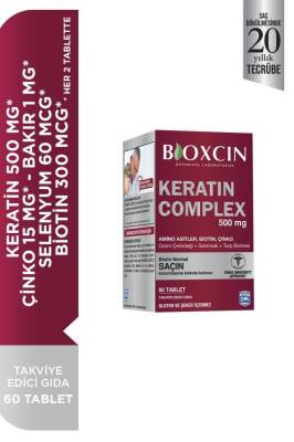 Bioxcin Forte Keratin Complex Tablet Takviye Edici Gıda 60 Tablet - 1