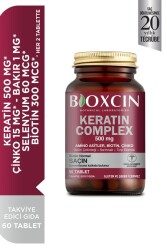 Bioxcin Forte Keratin Complex Tablet Takviye Edici Gıda 60 Tablet - 2