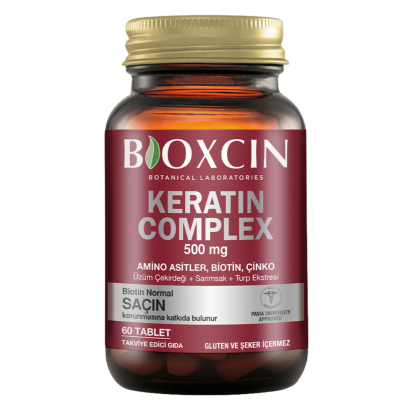 Bioxcin Forte Keratin Complex Tablet Takviye Edici Gıda 60 Tablet - 1