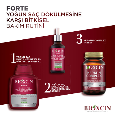 Bioxcin Forte Keratin Complex Tablet Takviye Edici Gıda 60 Tablet - 12