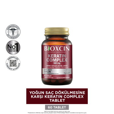 Bioxcin Forte Keratin Complex Tablet Takviye Edici Gıda 60 Tablet - 13