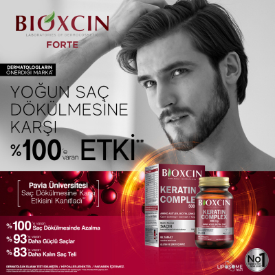 Bioxcin Forte Keratin Complex Tablet Takviye Edici Gıda 60 Tablet - 15