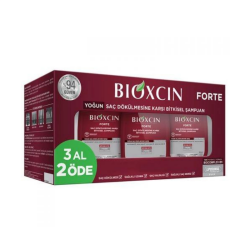 Bioxcin Forte Saç Dökülmesine Karşı Bakım Şampuanı 300 ml - 3 AL 2 ÖDE - Bioxcin