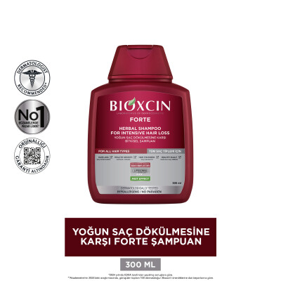 Bioxcin Forte Saç Dökülmesine Karşı Bakım Şampuanı 300 ml - 3 AL 2 ÖDE - 2