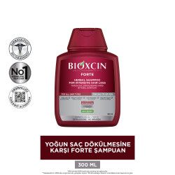 Bioxcin Forte Saç Dökülmesine Karşı Bakım Şampuanı 300 ml - 3 AL 2 ÖDE - 12