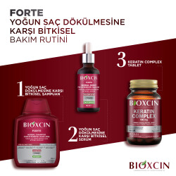 Bioxcin Forte Saç Dökülmesine Karşı Bakım Şampuanı 300 ml - 3 AL 2 ÖDE - 13