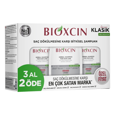 Bioxcin Genesis 3 Al 2 Öde Yağlı Saçlar İçin Şampuan - 1