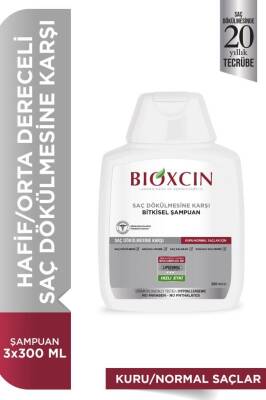Bioxcin Genesis Kuru ve Normal Saçlar için Şampuan 3 x 300ml 3 AL 2 ÖDE - 2