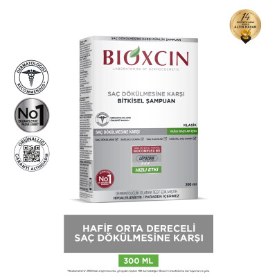 Bioxcin Genesis Saç Dökülmesine Karşı Şampuan 300ml (Yağlı Saçlar) - 8