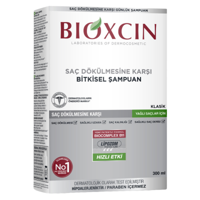 Bioxcin Genesis Saç Dökülmesine Karşı Şampuan 300ml (Yağlı Saçlar) - 1
