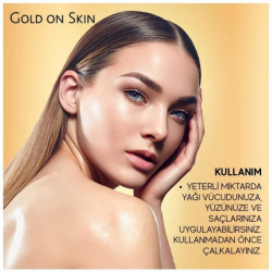 Bioxcin Gold On Skin Altın Parıltılı Kuru Yağ 100 ml - 4