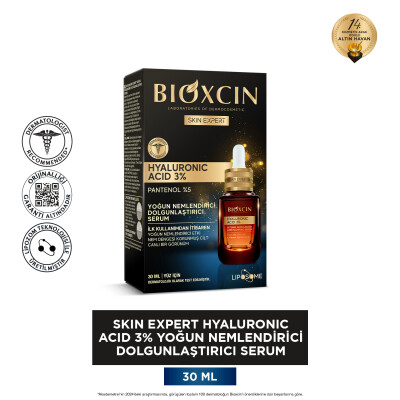Bioxcin Hyaluronic Acid Yoğun Nemlendirici Dolgunlaştırıcı Serum 30 ml - 2