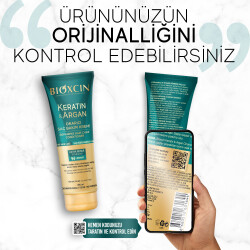 Bioxcin Keratin Argan Onarıcı Saç Bakım Kremi 250 ml - Yıpranmış Ve Hasar Görmüş Saçlar - 9