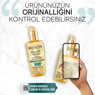 Bioxcin Keratin & Argan Onarıcı Saç Bakım Yağı 150 ml - 2