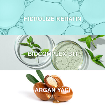Bioxcin Keratin & Argan Onarıcı Şampuan 300 ml - Yıpranmış ve Hasar Görmüş Saçlar - 5