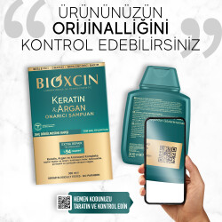 Bioxcin Keratin & Argan Onarıcı Şampuan 300 ml - Yıpranmış ve Hasar Görmüş Saçlar - 6