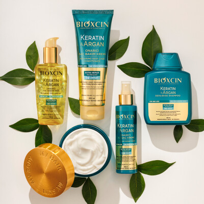 Bioxcin Keratin & Argan Onarıcı Şampuan 300 ml - Yıpranmış ve Hasar Görmüş Saçlar - 9