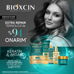 Bioxcin Keratin & Argan Onarıcı Şampuan 300 ml - Yıpranmış ve Hasar Görmüş Saçlar - 3