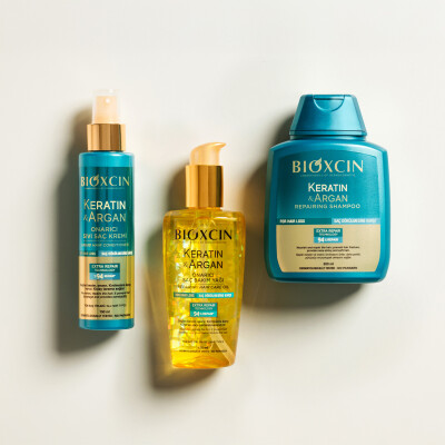 Bioxcin Keratin ve Argan Onarıcı Sıvı Saç Kremi 150 ml - 2