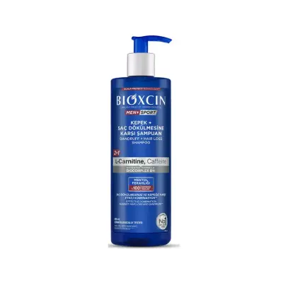 Bioxcin Men Sport Kepek ve Saç Dökülmesine Karşı Şampuan 500 ml - 1