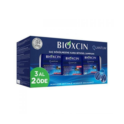 Bioxcin Quantum Şampuan 3al 2öde (Kuru-Normal Saçlar) - 1