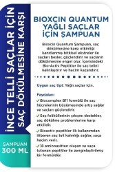 Bioxcin Quantum Yağlı Saçlar İçin Şampuan 300ml - 3