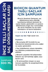 Bioxcin Quantum Yağlı Saçlar İçin Şampuan 300ml - 8