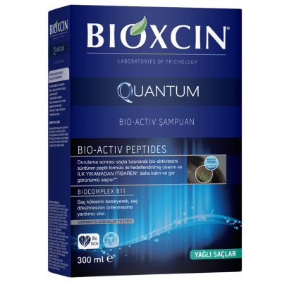 Bioxcin Quantum Yağlı Saçlar İçin Şampuan 300ml - 1