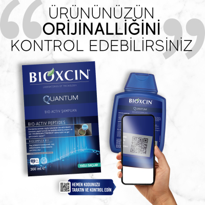 Bioxcin Quantum Yağlı Saçlar İçin Şampuan 300ml - 12