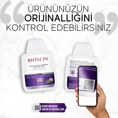 Bioxcin Saç Dökülmesine Karşı Siyah Sarımsak Şampuanı 300 ml 3 al 2 öde - 4