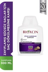 Bioxcin Saç Dökülmesine Karşı Siyah Sarımsak Şampuanı 300 ml - 2