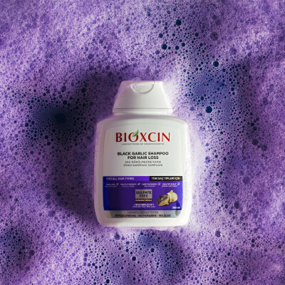 Bioxcin Saç Dökülmesine Karşı Siyah Sarımsak Şampuanı 300 ml - 9