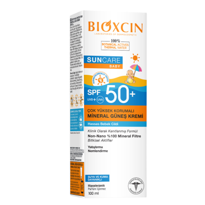 Bioxcin Sun Care Baby Spf50+ Mineral Güneş Kremi 100 ml - 1