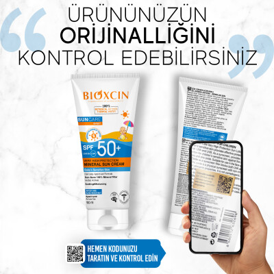 Bioxcin Sun Care Baby Spf50+ Mineral Güneş Kremi 100 ml - 6