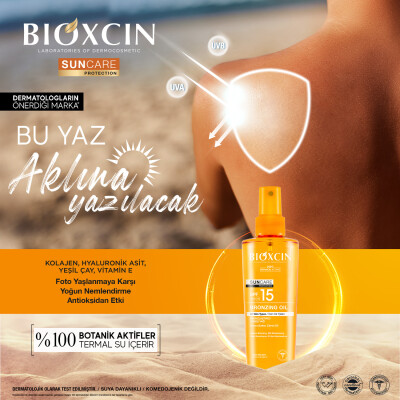 Bioxcin Sun Care Bronzlaştırıcı Yağ SPF15 200 ml - 9
