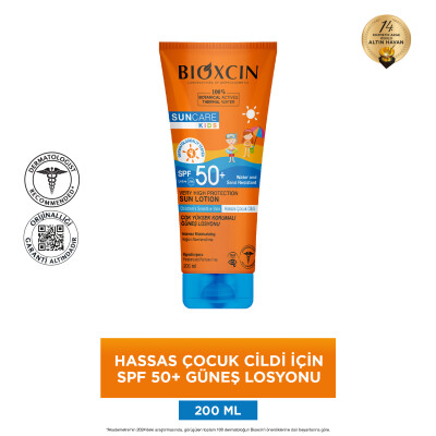 Bioxcin Sun Care Çocuklar için Güneş Kremi Spf 50+ 200 ml - 2