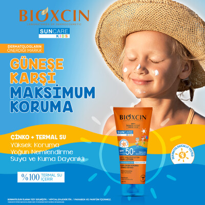 Bioxcin Sun Care Çocuklar için Güneş Kremi Spf 50+ 200 ml - 3