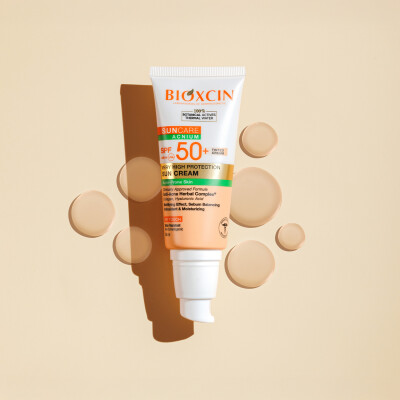 Bioxcin Sun Care Çok Yüksek Korumalı Akneli Ciltler Için Renkli Güneş Kremi Spf 50+ 50 ml - 3