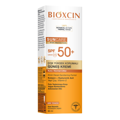 Bioxcin Sun Care Çok Yüksek Korumalı Kuru Ciltler Için Güneş Kremi Spf 50+ 50 ml - 1