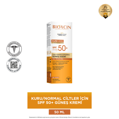 Bioxcin Sun Care Çok Yüksek Korumalı Kuru Ciltler Için Güneş Kremi Spf 50+ 50 ml - 15